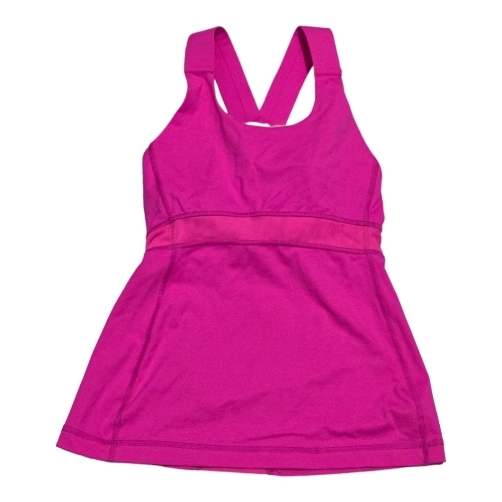 Lululemon Activewear Racerback Hot Pink Tank Top